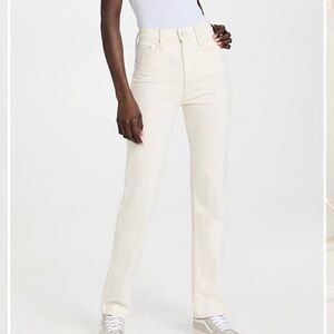 Mother Ivory Rider Skimp Jeans